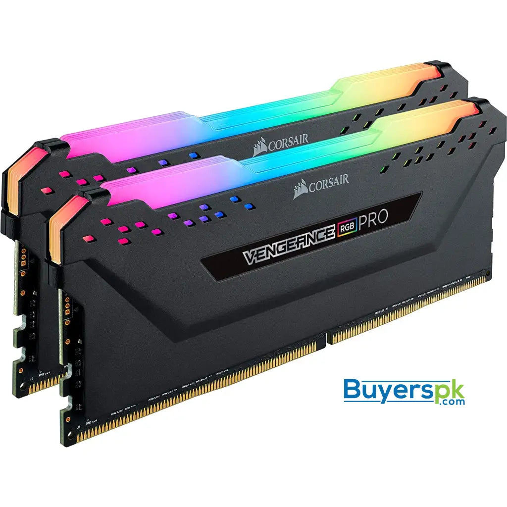 Corsair Vengeance Rgb Pro 16gb (2x8gb) Ddr4 3200mhz C16 Led Desktop Memory - Black - RAM Price in Pakistan Corsair Vengeance Rgb Pro 16gb (2x8gb) Ddr4 3200mhz C16 Led Desktop Memory - Black - RAM Price in Pakistan